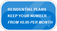 Residential Plans - Keep Your Number - from 10.95 per month